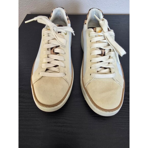 Cole Haan GrandPrø Topspin Leather Platform Sneakers women's size 6.5B - Picture 4 of 9